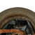 Original U.S. WWI USMC M1917 Doughboy Helmet with Intact Liner & Chinstrap - Featuring Period Correct Eagle, Globe and Anchor - Initialed Original Items