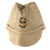 Original WWII Japanese Special Naval Landing Forces Cotton Forage Cap with Attached Cherry Blossom Insignia - SNLF Original Items
