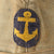 Original WWII Japanese Special Naval Landing Forces Cotton Forage Cap with Attached Cherry Blossom Insignia - SNLF Original Items