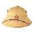 Original Vietnam War North Vietnamese Army (NVA) Pith Helmet with Red Star Badge & Added Rope Chinstrap - Correct Wartime 1960s Construction Original Items