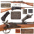 Original U.S. Springfield Trapdoor M1884 Saddle Ring Carbine Made in 1887 with Leather Boot Scabbard, Swivel Hook, and Cleaning Rod - Serial 377870 Original Items