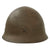 Original Japanese WWII Type 90 Army Helmet with Complete Liner and Chinstrap by Kobe Steel - Name Stitched onto Chinstrap - Tetsubo Original Items