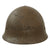 Original Japanese WWII Type 90 Army Helmet with Complete Liner and Chinstrap by Kobe Steel - Name Stitched onto Chinstrap - Tetsubo Original Items