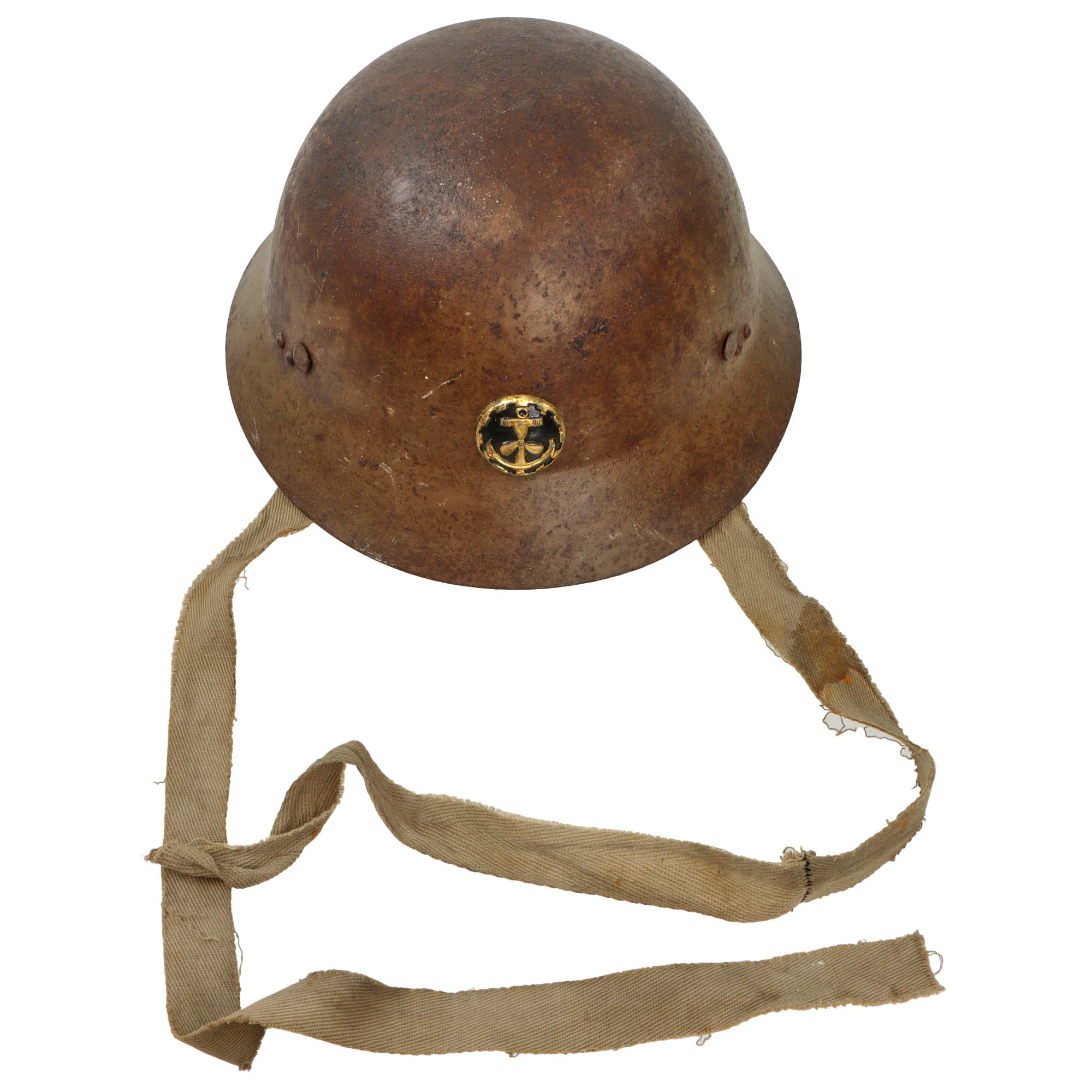 Original Imperial Japanese Army WWII Type 90 Civil Defense Helmet