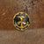 Original Imperial Japanese Army WWII Type 90 Civil Defense Helmet With Naval Shipbuilding Worker Badge - Complete Original Items