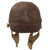 Original Japanese WWII Imperial Japanese Army Tanker Helmet with Markings - Heavy Service Wear Original Items