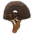 Original Japanese WWII Imperial Japanese Army Tanker Helmet with Markings - Heavy Service Wear Original Items