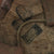 Original Japanese WWII Imperial Japanese Army Tanker Helmet with Markings - Heavy Service Wear Original Items