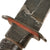 Original U.S. WWII USN Red Spacer Mark 2 KA-BAR Fighting Knife by Robeson Cutlery with USN Leather Sheath