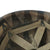 Original U.S. WWII Front Seam Swivel Bale M1 Helmet with CAPAC Liner - Replicated 4-Panel Medic Paint Original Items
