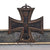 Original Imperial German WWI Framed Portrait of EKI Recipient Oberleutnant Erwin Bubenhofer, 13 Artillerie Regiment with Iron Cross 2nd Class Attached to Frame - 8¾ x 10¾” Original Items