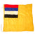 Original Manchurian Japanese War National Flag of Manchukuo - Chinese Province - Japanese Puppet State - 37 x 39½” Original Items