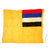 Original Manchurian Japanese War National Flag of Manchukuo - Chinese Province - Japanese Puppet State - 37 x 39½” Original Items