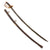Original U.S. Civil War New Jersey Model 1860 Light Cavalry Saber with Scabbard by Ames of Chicopee, Mass. - Dated 1862 - Broken Scabbard Throat Original Items
