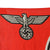 Original German WWII NSDAP Kriegsmarine Marked 80cm x 135cm State Service Flag by KRESS - Reichsdienstflagge Original Items