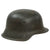 Original German WWII Heer Army Single Decal M42 Helmet with 59cm Liner - Stamped ckl66 Original Items