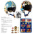 Original U.S. Vietnam War USN Two Decorated APH-5 Flight Helmets & Medal Board Group of Navy Captain D. Jake Ward - Commander of USS Constellation & Competitor for Project Mercury Original Items