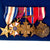 Original U.S. Vietnam War USN Two Decorated APH-5 Flight Helmets & Medal Board Group of Navy Captain D. Jake Ward - Commander of USS Constellation & Competitor for Project Mercury Original Items