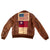 Original U.S. WWII CBI C-46 C-47 B-25 Pilot Distinguished Flying Cross Recipient Captain Arthur Leigh Stevens’ A2 Flight Jacket with Blood-Chit & Theater-Made Leather Patches - Named “Dead Reckoning” Flight Calculator & Ephemera Original Items