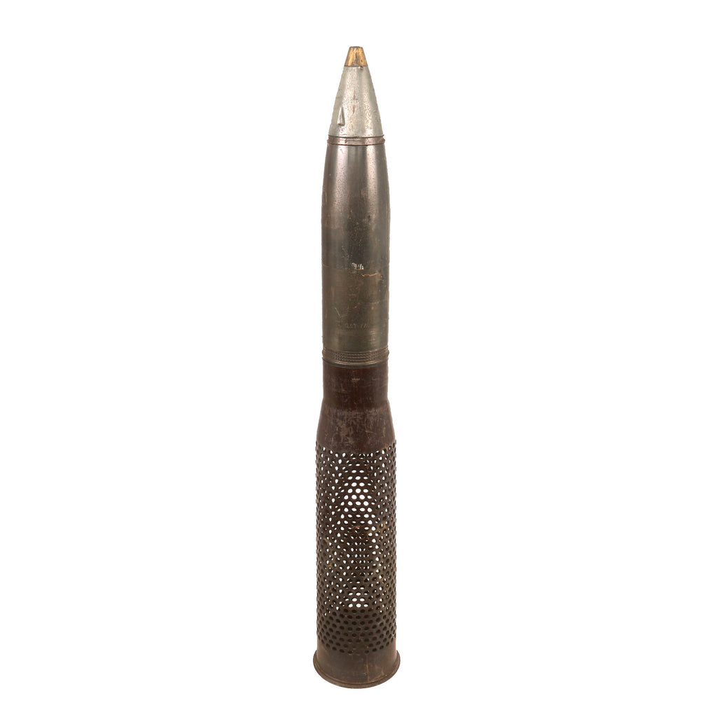 Original U.S. Korean War 75mm M20 Recoilless Rifle 1951 Dated Inert M309A1 HE Round Original Items