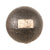 Original U.S. Civil War Confederate States Bormann "Replacement" Fused Iron Side Loader 12lb Cannon Ball Original Items