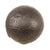 Original U.S. Civil War Confederate States Bormann "Replacement" Fused Iron Side Loader 12lb Cannon Ball Original Items
