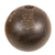 Original U.S. Civil War Confederate Enormous Spherical 10 Inch Mortar Shell with Inscription & Tong Ears Original Items