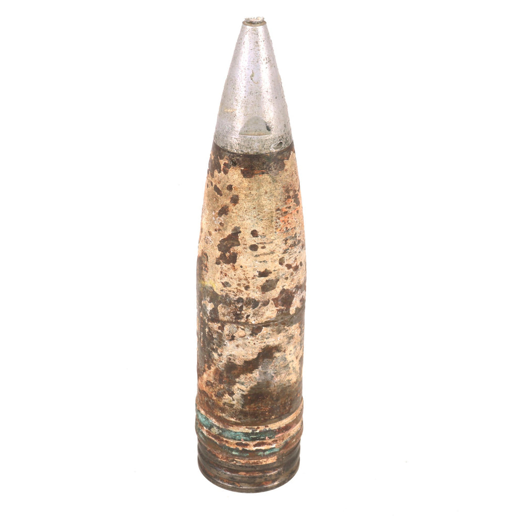 Original German WWII Kriegsmarine U-Boat 8.8cm Projectile & Fuze for the SK C/35 Naval Deck Gun - Inert Original Items