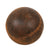 Original U.S. Civil War Confederate Copper Time Fused 24lb Inert Side Loaded Case Shot Cannon Ball Original Items