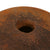 Original U.S. Civil War Confederate Copper Time Fused 24lb Inert Side Loaded Case Shot Cannon Ball Original Items