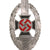 Original German WWII NSKOV National Socialist State War Victim's Care Aluminum Flag Pole Finial Original Items