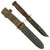 Original U.S. WWII Named Navy Blade-Marked Mark 2 KA-BAR Fighting Knife by CAMILLUS with U.S.N. MK2 Scabbard Original Items