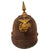 Original U.S. Marine Corps Model 1892 Officer's Dress Spiked Helmet Fittings on Incorrect Helmet Body Original Items