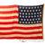 Original U.S. Moro Rebellion Era U.S. Navy Ensign #5 45-Star Flag Flown at Cavite, P.I. Navy Yard in 1909 with Great Inscription - 64 x 116”