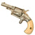 Original U.S. Hopkins & Allen XL No.4 Nickel-Plated Revolver in .38 Rimfire with Ivory Grips - Matching Serial 587 Original Items