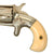 Original U.S. Hopkins & Allen XL No.4 Nickel-Plated Revolver in .38 Rimfire with Ivory Grips - Matching Serial 587 Original Items