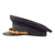 Original U.S. WWII Navy Officer’s Black Peaked Visor Cap by Rogers Peel Company Original Items