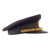 Original U.S. WWII Navy Officer’s Black Peaked Visor Cap by Rogers Peel Company Original Items
