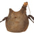 Original French WWI Model 1877 Early Small Size Canteen in Horizon Blue with Shoulder Strap - Bidon Original Items