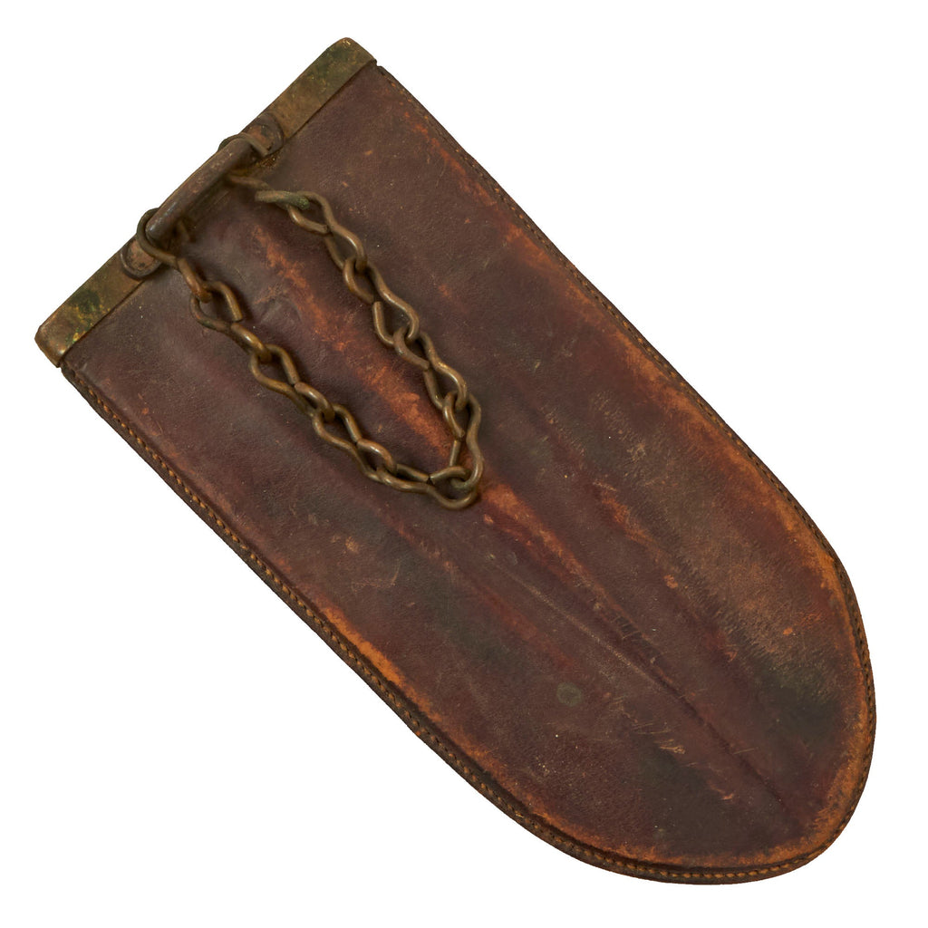 Original U.S. Indian Wars Era Model 1873 Entrenching Tool Scabbard with Chain Original Items