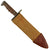 Original U.S. WWI Model 1917 Bolo Knife by Plumb Philadelphia Dated 1918 with 1917-Dated Canvas Scabbard Original Items