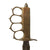 Original U.S. WWI Model 1918 Mark I Trench Knife by L. F. & C. with Quality Reproduction Scabbard Original Items