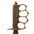 Original U.S. WWI Model 1918 Mark I Trench Knife by L. F. & C. with Quality Reproduction Scabbard Original Items