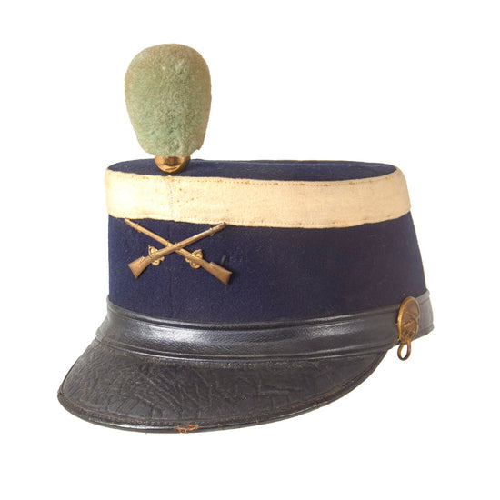 Original U.S. Indian Wars Maryland Militia Shako with Plume by Oehm & Co. of Baltimore Original Items