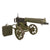 Original Soviet WWII 1932 Dated Maxim M1910 Fluted Display Machine Gun with 1916 Dated Imperial Russian Fusee Cover, Sokolov Mount & Ammo Box Original Items