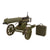 Original Soviet WWII 1932 Dated Maxim M1910 Fluted Display Machine Gun with 1916 Dated Imperial Russian Fusee Cover, Sokolov Mount & Ammo Box Original Items