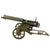 Original Soviet WWII 1932 Dated Maxim M1910 Fluted Display Machine Gun with 1916 Dated Imperial Russian Fusee Cover, Sokolov Mount & Ammo Box Original Items