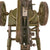 Original Soviet WWII 1932 Dated Maxim M1910 Fluted Display Machine Gun with 1916 Dated Imperial Russian Fusee Cover, Sokolov Mount & Ammo Box Original Items