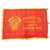Original Cold War Era Soviet Union “Work, Live, Study Communistically” Socialist Competition Award Banner Flag - 43 x 60” Original Items