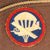 Original U.S. WWII Parachute Glider Infantry Battalion Overseas Cap with Blue Piping - Size 6⅝ Original Items